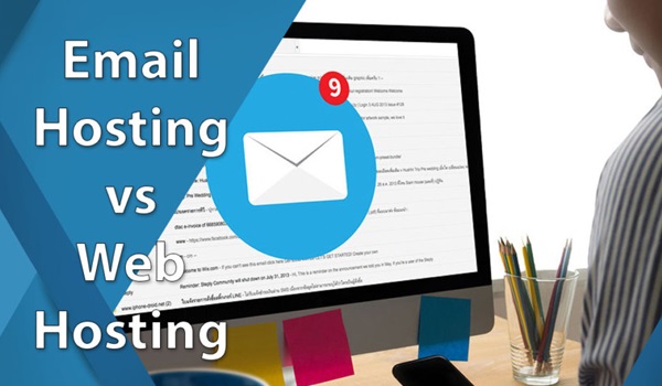 Email hosting với web hosting có sự khác biệt nhất định