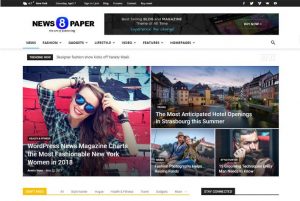 Newspaper - giao diện website tin tức lý tưởng