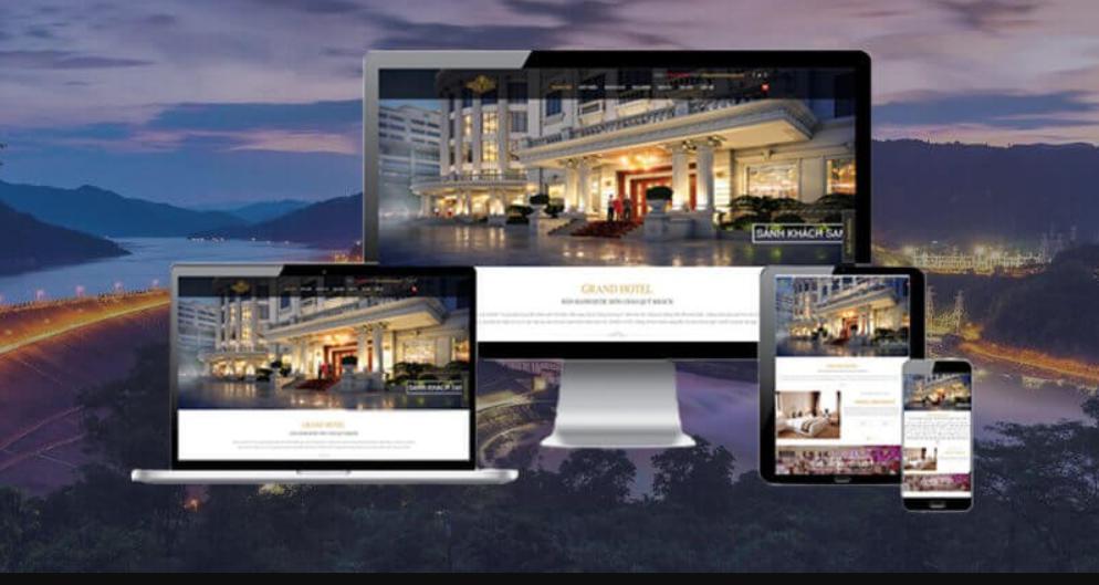 Thiết kế website khách sạn - resort chuẩn SEO