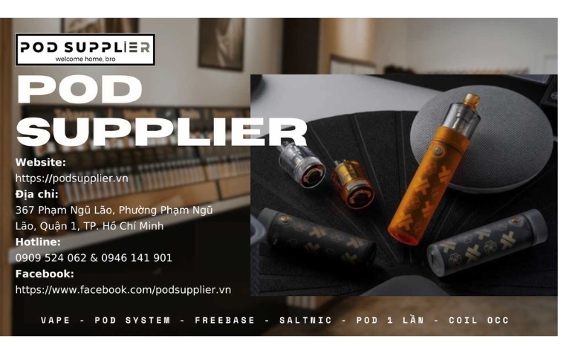 Vape shop Pod Supplier
