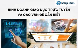 kinh doanh giáo dục trực tuyến