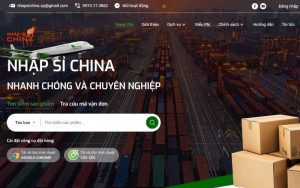 dịch vụ order hàng hộ tại Nhập Sỉ China