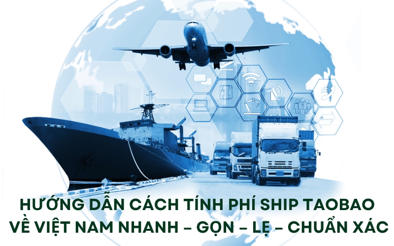 tính phí ship taobao