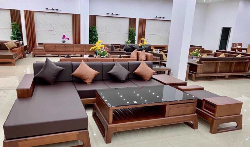 kích thước ghế sofa gỗ đơn