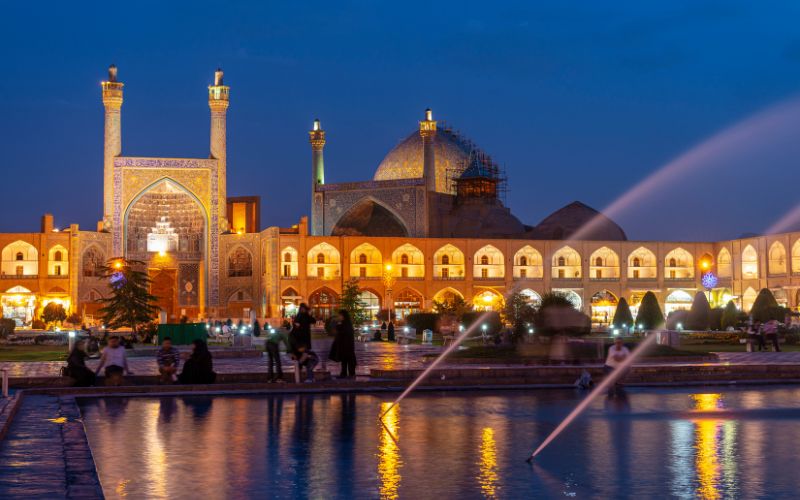 địa điểm isfahan