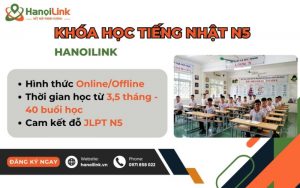 Khóa học tiếng Nhật N5 tại HanoiLink