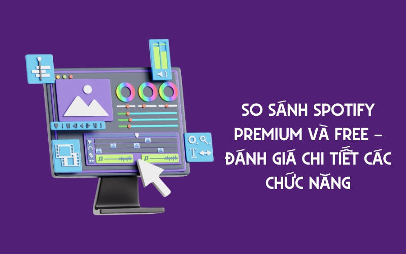 so sánh spotify premium và free